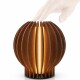 Stolní lampa RADIANT 15 cm, LED, tmavě hnědá, dřevo, Eva Solo - thumb (4)