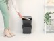 Odpadkový koš SORT & GO 20 l, stohovatelný, šedá, Brabantia - thumb (2)