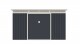 G21 Zahradní domek G21 GRAH 915 - 340 x 269 cm, antracitový G21-6390095 - thumb (1)