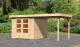 Dřevěný domek KARIBU ASKOLA 3,5 + přístavek 240 cm (77716) natur LG3186 - thumb (2)