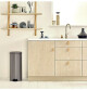Pedálový odpadkový koš NEWICON 30 l, platinová, Brabantia - thumb (3)
