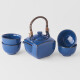 Čajová souprava BLUE POT, sada 5 ks, MIJ - thumb (2)