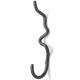 Háček na ručník CURVATURE 20 cm, černá, mosaz, ferm LIVING - thumb (0)