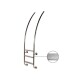 AQA bazénový žebřík z nerezové oceli E-2 1210 mm - thumb (1)