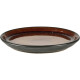 Servírovací talíř 17 cm, černá / jantarová, Bitz - thumb (1)