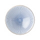 Ramen mísa RADIATING LINES BLUE & WHITE 25 cm, 900 ml, MIJ - thumb (2)