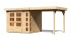 Dřevěný domek KARIBU KERKO 3 + přístavek 240 cm (82932) natur LG2952 - thumb (0)