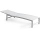Zumm Garden Furniture® Zahradní lehátko altea bílé - thumb (1)