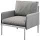 Zumm Garden Furniture® Zahradní křeslo arona šedá - thumb (0)