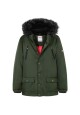 Kabát chlapecký Parka, Minoti, 11COAT 21, khaki - 98/104 | 3/4let - thumb (0)