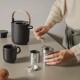 Čajová konvice NORDIC KITCHEN 1 l, vakuová, černá, Eva Solo - thumb (1)