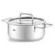 Nízký kastrol PURE 24 cm, stříbrná, nerezová ocel, Fissler - thumb (3)