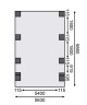 Carport KARIBU CLASSIC 2C 61962 LG3312 - thumb (3)