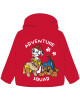 Paw Patrol - Tlapková patrola -Licence Chlapecká šusťáková bunda, zateplená - Paw Patrol 52282884, červená Barva: Červená, Velikost: 104-110 - thumb (1)
