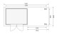 Dřevěný domek KARIBU ASKOLA 5 + přístavek 240 cm včetně zadní stěny (9155) natur LG3275 - thumb (3)