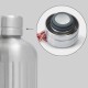 Láhev na vodu EXPLORER 850 ml, mořská, nerezová ocel, Black+Blum - thumb (9)