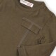 Tričko chlapecké s dlouhým rukávem, Minoti, RANGER 5, khaki - 68/80 | 6-12m - thumb (2)