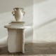 Váza VERSO 27,5 cm, krémová, kamenina, ferm LIVING - thumb (1)