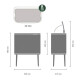 Dotykový odpadkový koš BO TOUCH BIN 36 l, bílá, Brabantia - thumb (12)