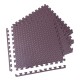 Sportago puzzle podložka Easy-Lock 60x60x1,2 cm, 4 ks, hnědá - thumb (2)