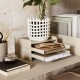 Stolní organizér 2X2 28 cm, kašmírová, železo, ferm LIVING - thumb (1)