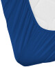 B.E.S. - Petrovice, s.r.o. Prostěradlo Jersey bavlna IDEAL - Královská modř Rozměr: 160 x 200 - thumb (3)