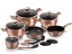 BERLINGERHAUS Sada nádobí s mramorovým povrchem 15 ks Rosegold Metallic Line BH-1224 - thumb (1)