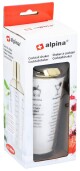 ALPINA-NK Shaker na koktejly s recepturami sklo / nerez 480 ml ED-249588 - thumb (1)