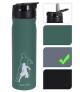 EXCELLENT Lahev na vodu sportovní nerez 0,5 l šedá KO-170456550seda - thumb (0)