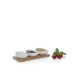 KELA Servírovací misky PHILIPA 4ks porcelán/bambus KL-12260 - thumb (1)