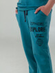 Chlapecké tepláky - Winkiki WTB 01777, petrol Barva: Petrol, Velikost: 146 - thumb (2)