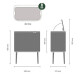 Dotykový odpadkový koš BO TOUCH BIN 36 l, champagne, Brabantia - thumb (16)