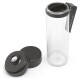 Láhev na vodu MAKE & TAKE 500 ml, se sítkem, tmavě šedá, Brabantia - thumb (4)