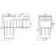 VágnerPool bazénový skimmer Cofies Premium sání 200 x 150 mm, pro fólie, bez vak. kotouče - thumb (1)