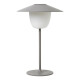 Přenosná stolní lampa ANI LAMP, LED, světle šedá, Blomus - thumb (0)