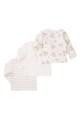 Tričko kojenecké 3pack, Minoti, Little 2, béžová - 68/74 | 6-9m - thumb (1)