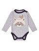 Kojenecké body - WINKIKI WNB 92530, světle šedá Barva: Šedá, Velikost: 80 - thumb (1)