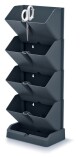 Prosperplast Květináč Prosperplast MINI CASCADE sada květináčů s nůžkami na bylinky antracit  611114 - thumb (0)