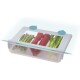 Organizér do lednice FRIDGESTORE 851664 31 cm, bílá, plast, Joseph Joseph - thumb (0)