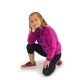mikina dívčí chlupatá se stojáčkem, Pidilidi, PD1139-07, fuchsia - 152 | 12let - thumb (1)