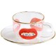 Šálek na espresso TOILETPAPER SHIT 110 ml, s podšálkem, Seletti - thumb (1)