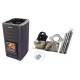 Harvia set saunová kamna na dřevo Harvia M2 a Harvia komín black - thumb (2)