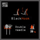 G21 Závěsný systém G21 BlackHook double needle 8 x 10 x 22 cm G21-635001 - thumb (6)