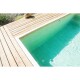 Haogenplast bazénová 3D folie Larch Nature 25 m x 1,65 m x 1,5 mm, role - thumb (1)