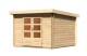 Dřevěný domek KARIBU BASTRUP 5 (73287) natur LG2841 - thumb (0)