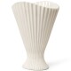 Váza FOUNTAIN 30,5 cm, bílá, kamenina, ferm LIVING - thumb (3)