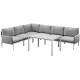 Zumm Garden Furniture® Zahradní křeslo arona šedá - thumb (1)