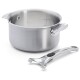Hrnec ALCHIMY LOQY 16 cm, stříbrná, nerezová ocel, de Buyer - thumb (22)