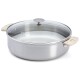 Pánev na soté ALCHIMY LOQY 28 cm, stříbrná, nerezová ocel, de Buyer - thumb (14)