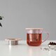 Čajový infuzér INFUSION, skládací, růžová, Viva Scandinavia - thumb (1)